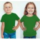 TS0007 เสื้อยืดเด็ก คอกลม สีเขียวไมโล