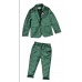 BO0690 ชุดสูทเด็กผู้ชายออกงาน เสื้อคลุมสูทแขนยาว และกางเกงขายาว สีโทนเขียว (2ชิ้น)