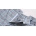BO0570 ชุดสูทเด็กผู้ชายออกงาน เด็กโต สุดคุ้ม เสื้อสูท + เสื้อกั๊ก + กางเกงขายาวลายสก๊อตสีเทาฟ้า (3ชิ้น) 