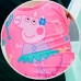 SW0185 ชุดว่ายน้ำเด็กผู้หญิง แขนกุดแบบบอดี้สูท กระโปรงเย็บติด ลาย Peppa Pig สีชมพู (ไม่มีหมวก) S.110/120