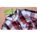 bo0135 ชุดเด็กผู้ชาย เสื้อเชิ๊ตแขนยาวลายสก๊อต + กางเกงขายาว (2ชิ้น) 