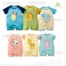 bs0483 ชุดบอดี้สูทเด็กผู้หญิงแขนสั้น ลายสัตว์ต่างๆ S.95