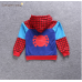 CO0178 เสื้อกันหนาวเด็ก แขนยาวซิปหน้าพร้อมฮู้ด + กางเกง ลายสไปเดอร์แมน (2 ชิ้น) S.140/150