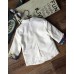 CO0134 เสื้อคลุมเด็ก /เสื้อสูทเด็ก / เสื้อแจ๊คเก็ต เด็กผู้ชาย ออกงาน แขนยาวสีขาว S.100/140