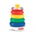 it0016 ห่วงวงกลมปลอกเขย่า Fisher-Price สีรุ้ง 5 ชั้น